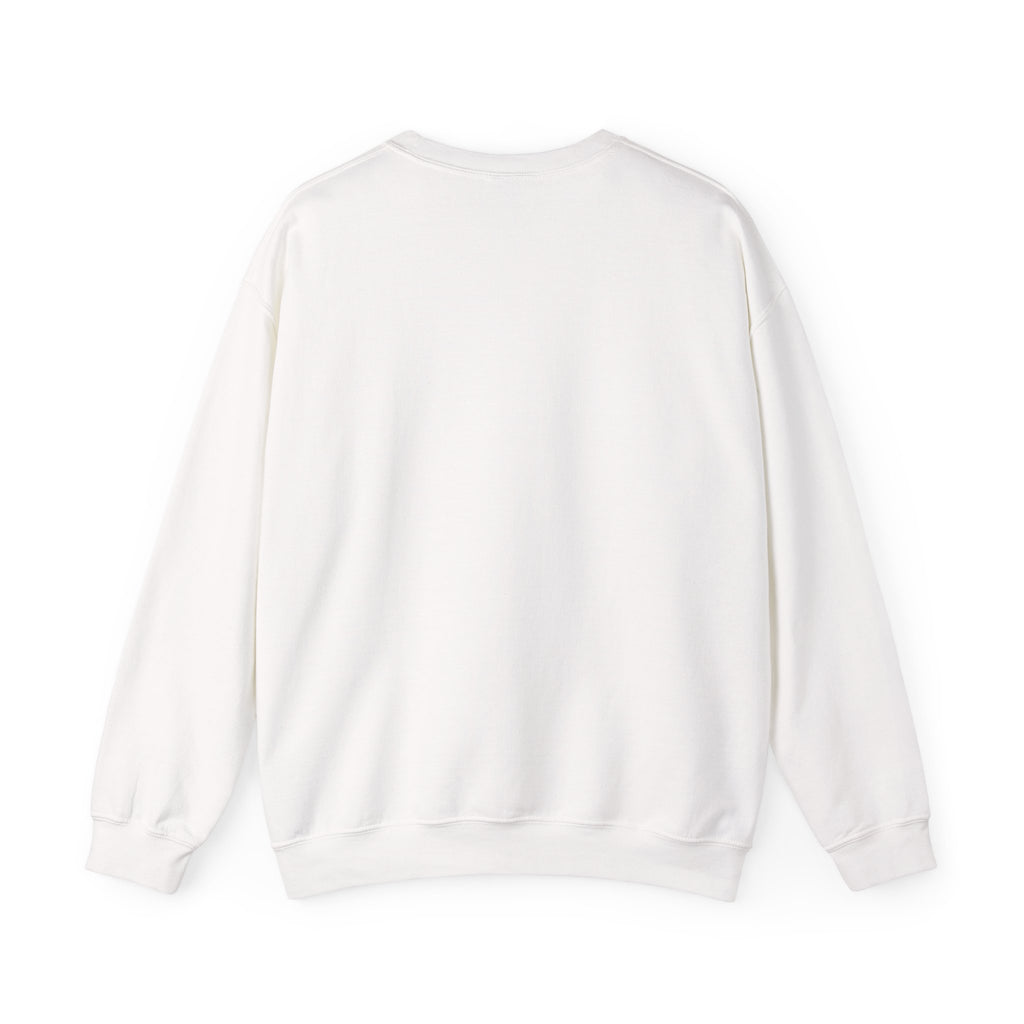 Crewneck Sweatshirt — Minimal "fuck off" Text Graphic